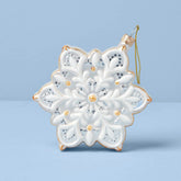 Blown Glass Snowflake Ornament